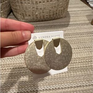 Kendra Scott Gold Diane Statement Earrings